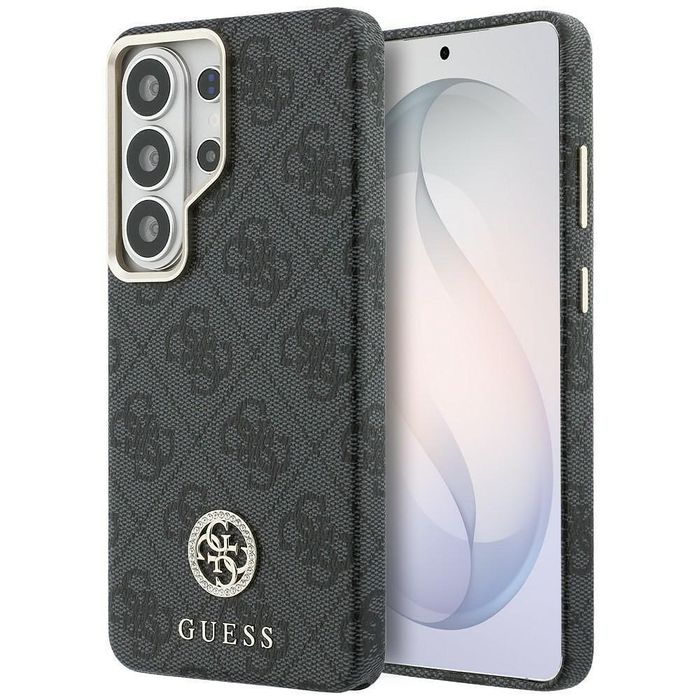 Кейс guess rhinestone round logo (magsafe) за samsung galaxy s26 ultra