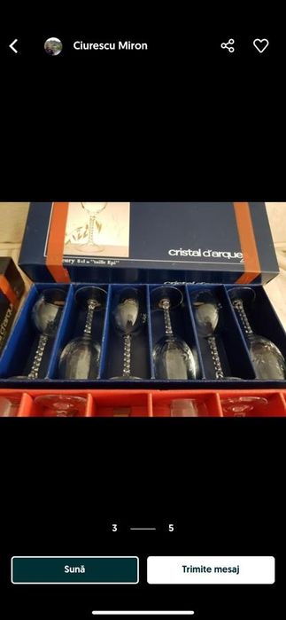 Pahare cristal