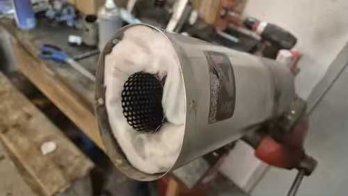 Пълнеж (вата) за мото ауспух.