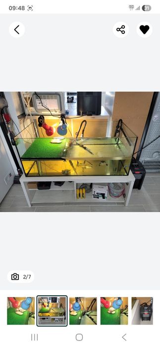 Vand acvariu 180 litri cu masuta inclus