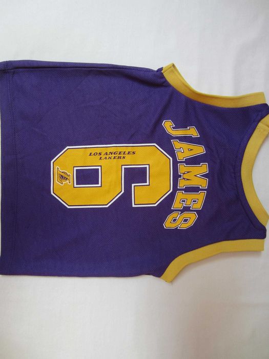 Maiou baschet copil,LeBron James,2-3ani, NBA, stare f. buna