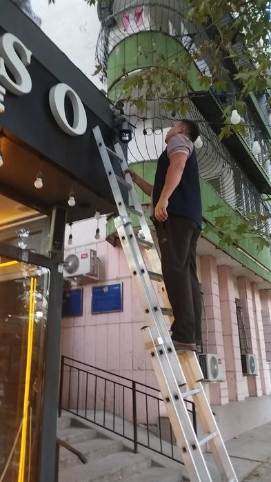 Установка камер видеонаблюдение