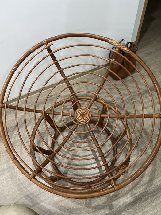 Papasan fotoliu din ratan rattan natural