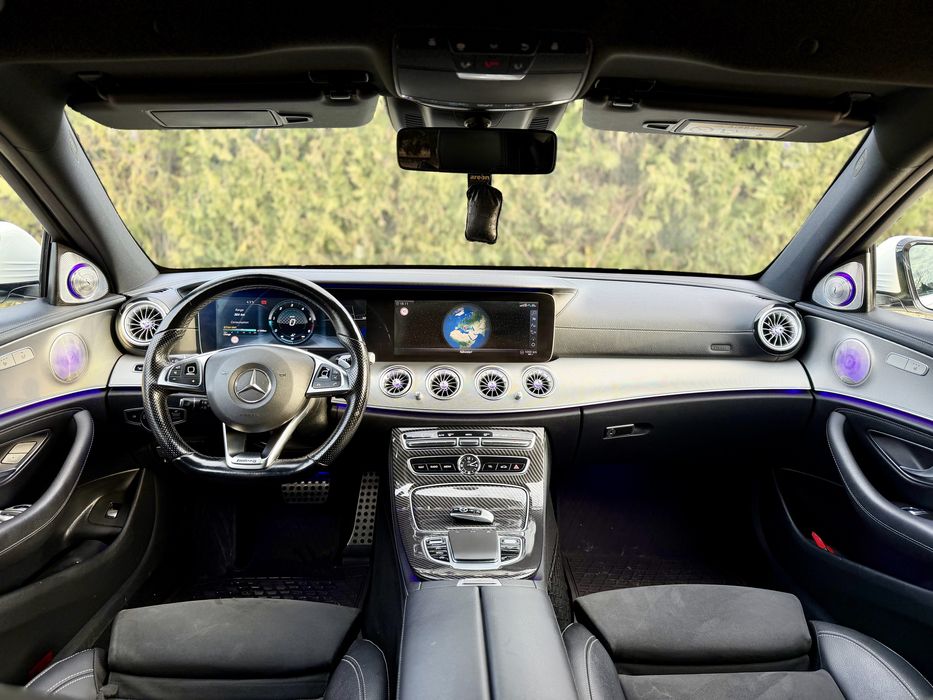 Mercedes E220 D 2018 / Pachet Amg / Camere 360 / Distronic / Burmester