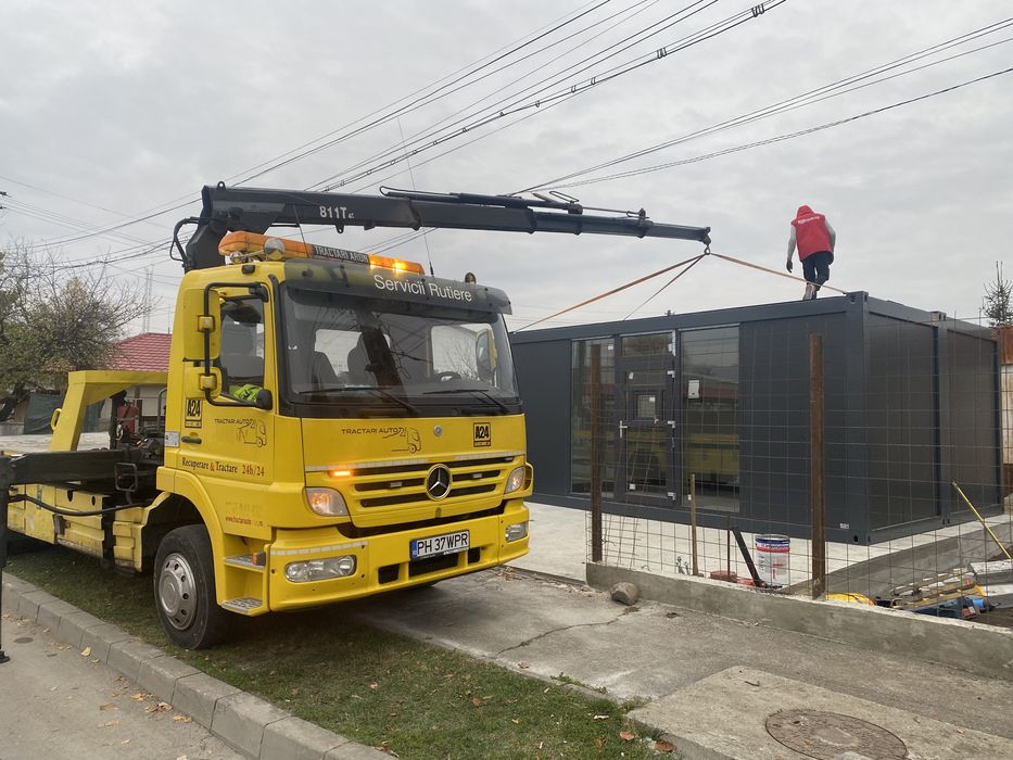 Tractari auto macara.dube,cub,utilaj. Dn1 A3 Campina Comarnic ploiesti