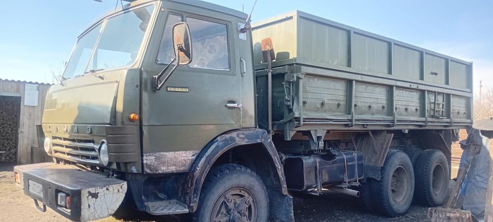 Продам камаз с прицепом зерновик