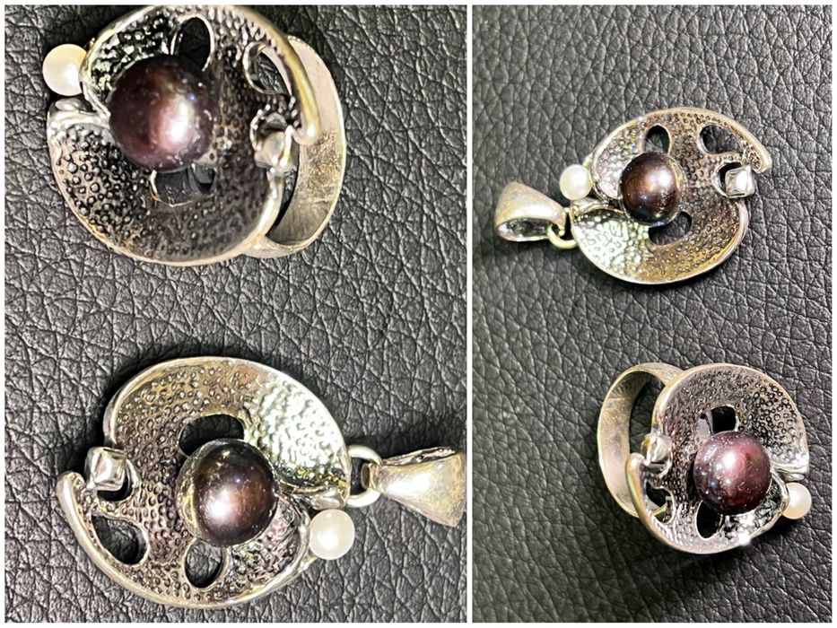 Пръстени медальони обеци сребърни silver 925 srebro prasten obeci