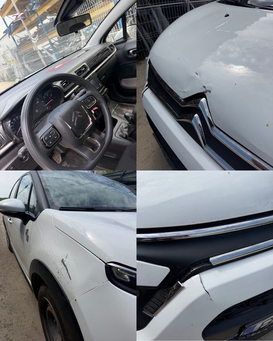 Citroen C3 2023 80.000 KM 1.3 BENZINA USOR avariat / avariate