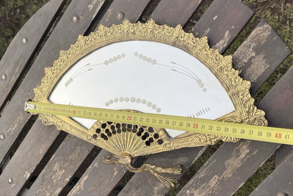 Oglindă evantai  din bronz