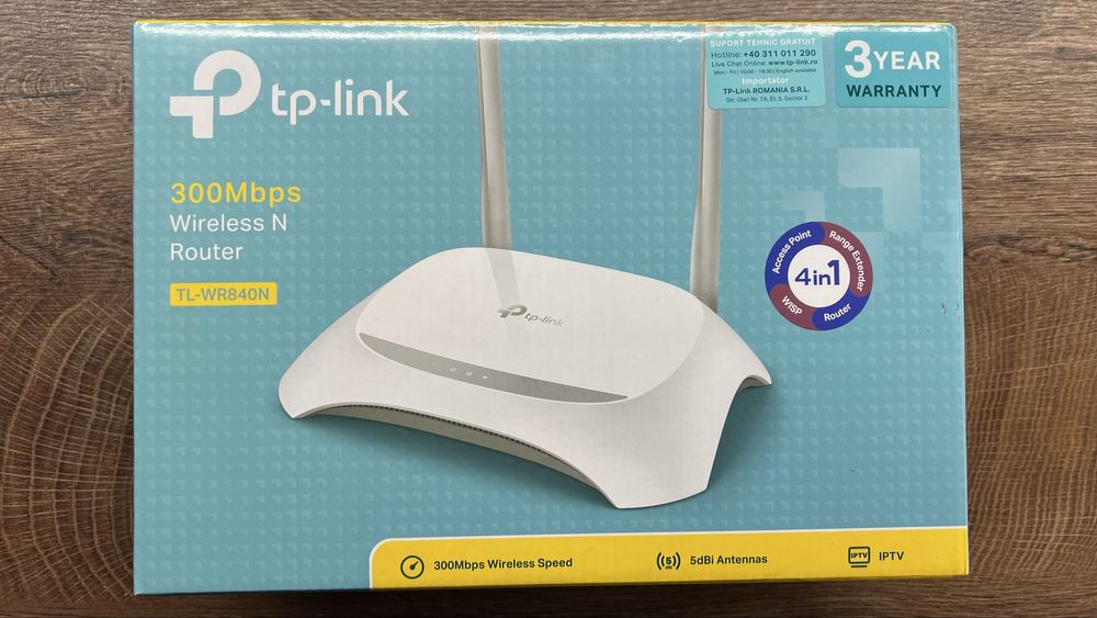 Рутер TP-link TL-WR840N