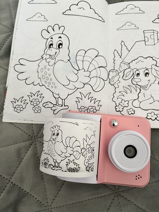ПРОМО! Нов Детски фотоапарат с принтер за моментален печат(принтер)