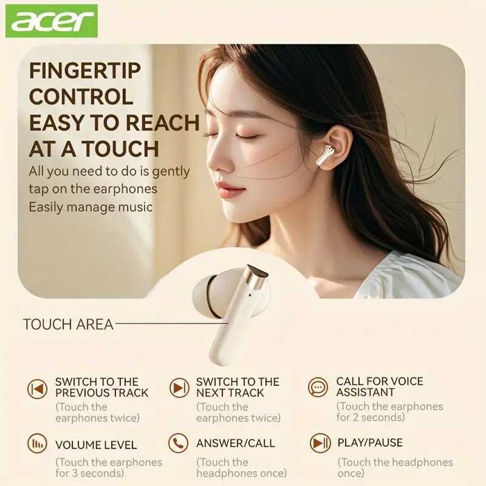 ACER OHR508 – Премиум безжични слушалки!