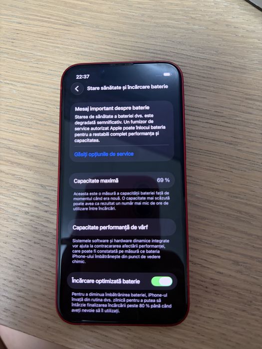 iPhone 13 mini 128 GB, perfect funcțional