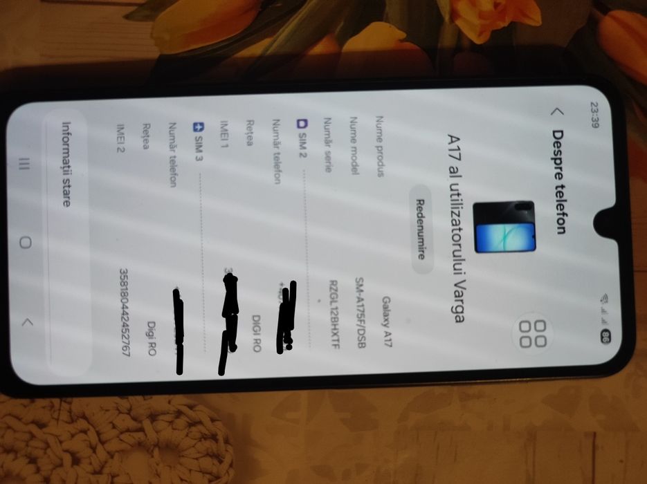 Samsung Galaxy a17 850 negociabil
