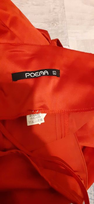 Rochie rosie superba, Poema + gentuta cadou