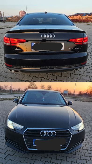 Audi A4 2019–2.0 TFSI 190 CP Mild Hybrid – Cutie manuală – 100.000 km