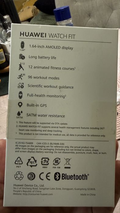 Huawei Mi Fit  фитнес гривна