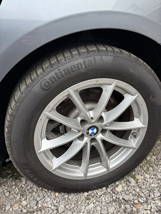 Джанти 17 BMW със зимни Continental