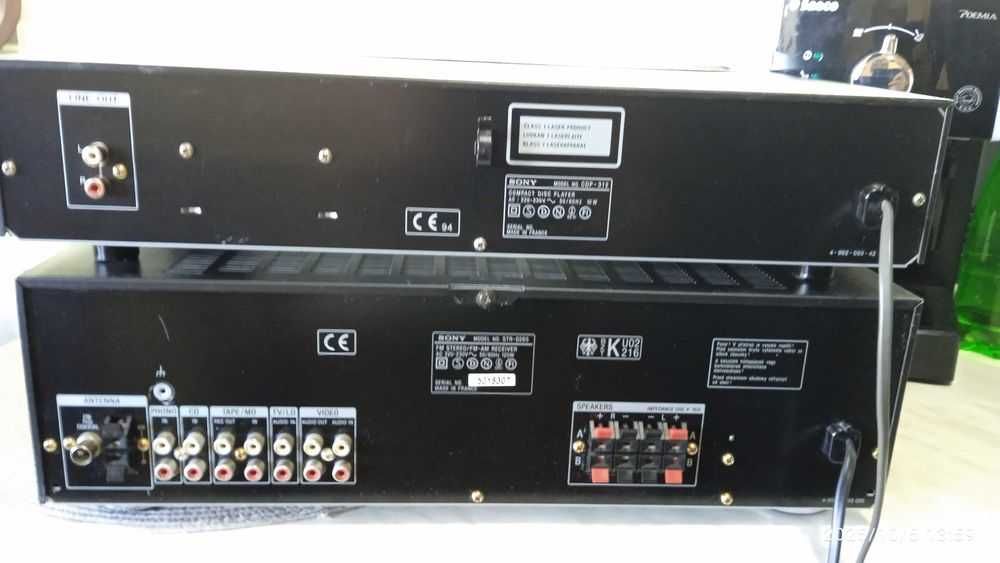 Уредба Sony ресийвър сд плеър усилвател тунер сони receiver cd player
