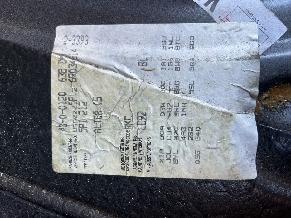 SEAT Altea 1.9 TDI 105ks BKC na chasti Сеат Алтеа 1.9 тди на части