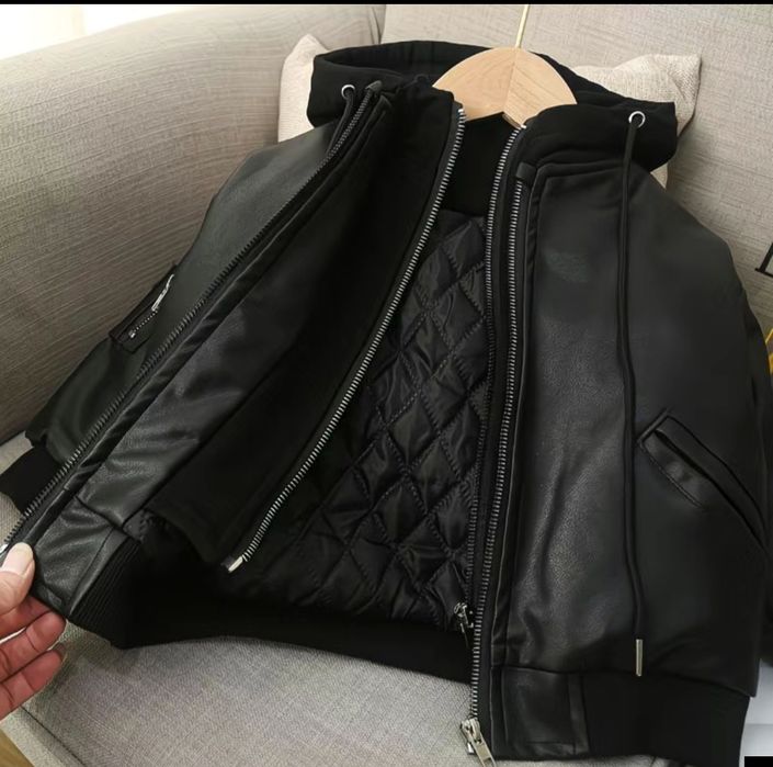 Детская кожаная куртка 80 размер