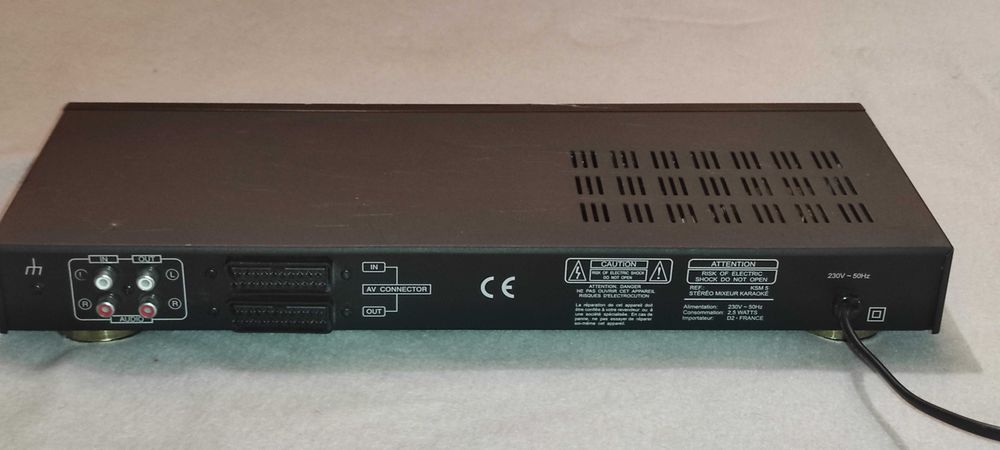 MIXER de karaoke stereo hi-fi model ksm 5