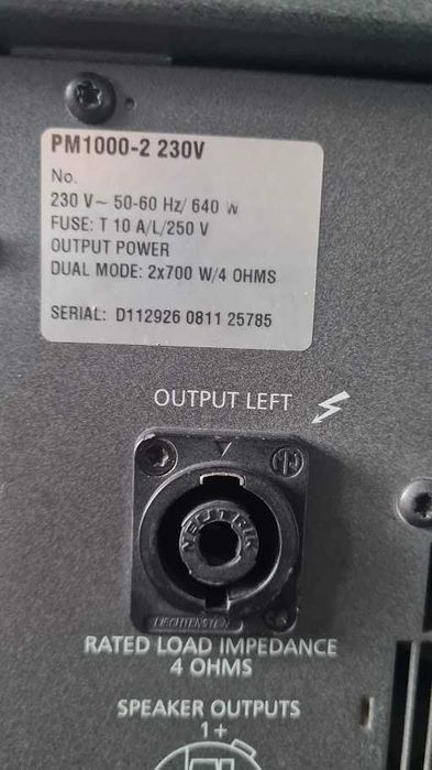 DYNACORD powermate 1000-2