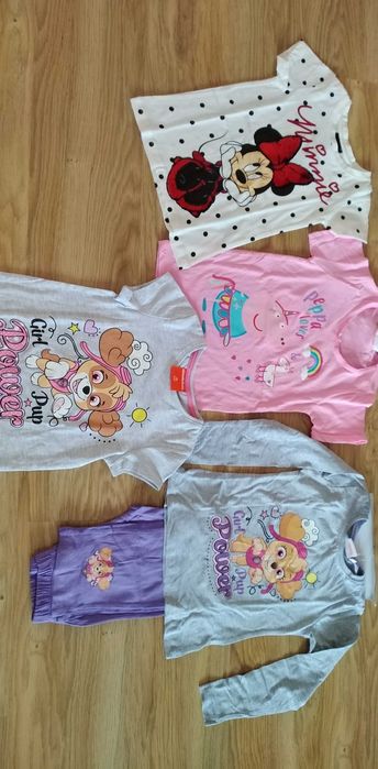 Нови детски дрешки  с герои Ана и Елза, Пепа, Скай и др.