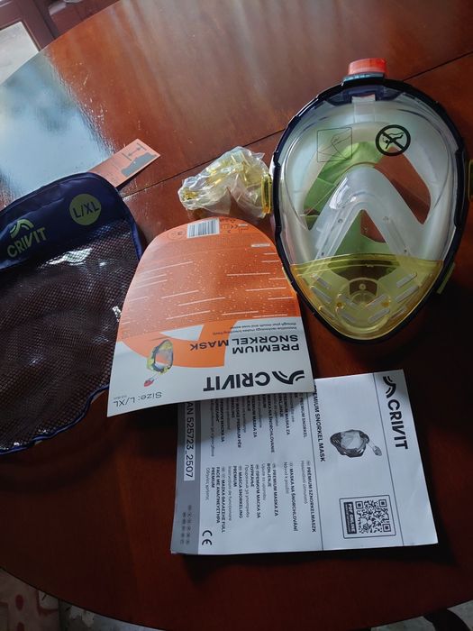 Немска маска за гмуркане Crivit