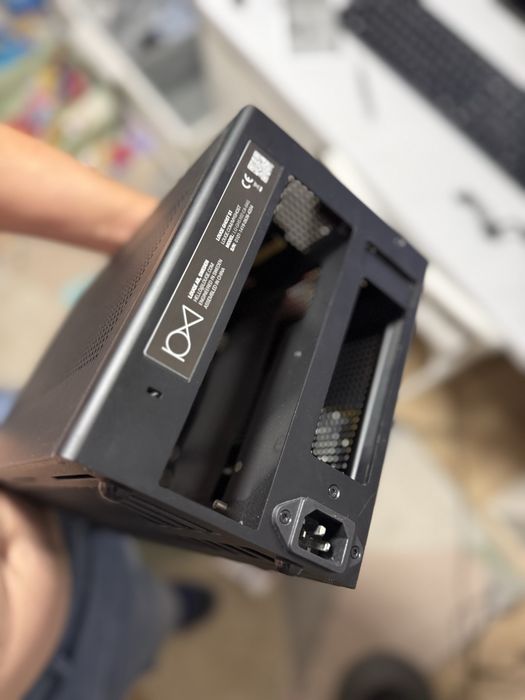Carcasa mini ITX - Louqe Ghost S1 MK2 - Black (ASH) | Cooler Noctua NH-L9x65