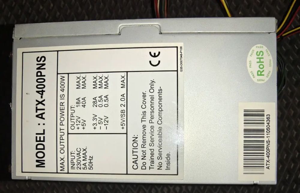Блок питания 400 W