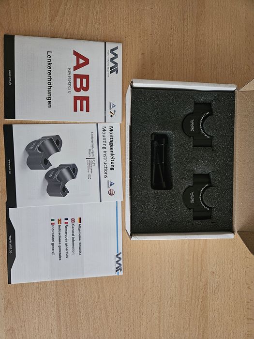 Повдигачи за Кормило Voigt 25мм за Yamaha Tenere 700