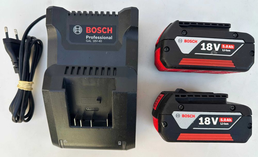 BOSCH GKS 18V-68 GC - Безчетков циркуляр 2x18V 5.0Ah перфектен!
