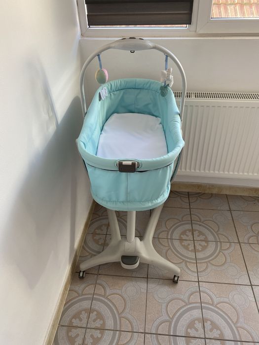 Patut / cosulet multifunctional Chicco, 4 in 1, reglabil, pe roti