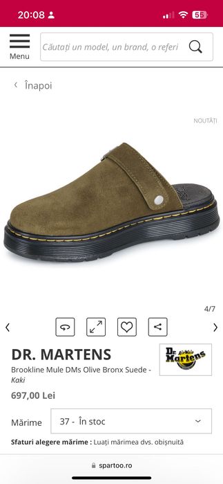 Papuci Dr Martens