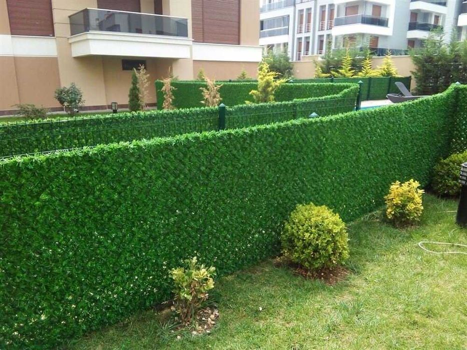 Зелена мрежа от изкуствена трева | Най-добра цена!