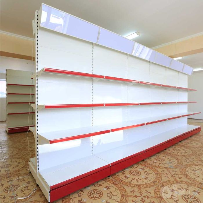 Мetall stellajlar, savdo tokcha, стеллаж для магазина