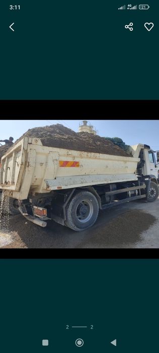 Клинец шебен компот 70 30 Булыга Тош доставка самосвалы Зил Ман Камаз