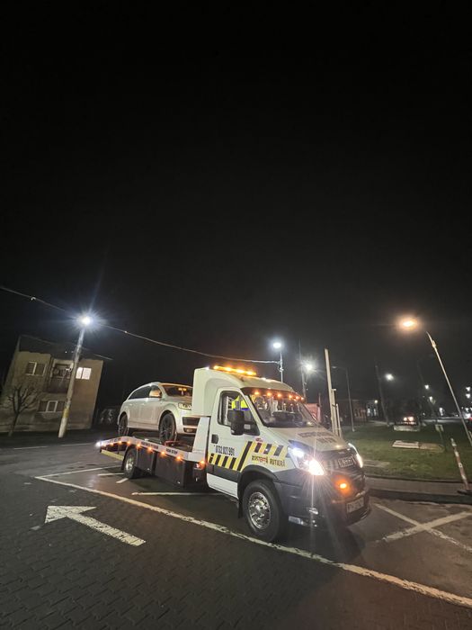 Tractări Auto & Dube NON-STOP Ploiești | Platformă Auto 24/7