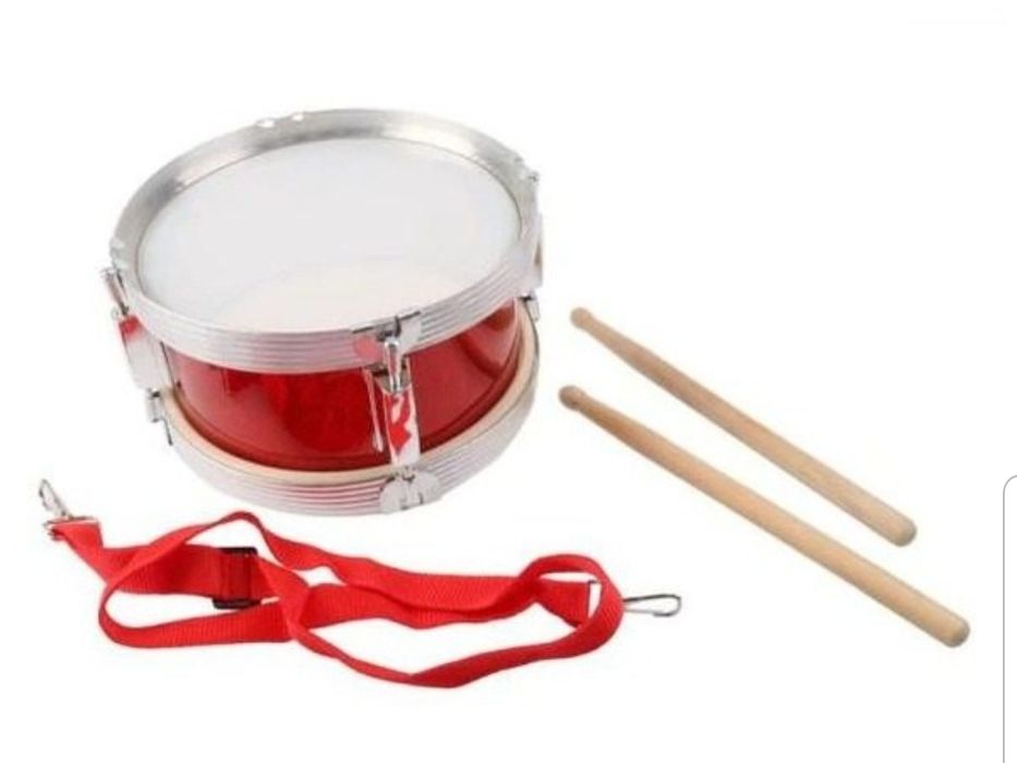 Toba pentru copii rama metalica 22 CM curea 2 bete NOU