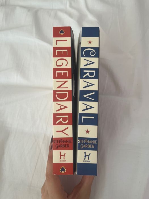 книги Caraval и Legendary от Stephanie Garber