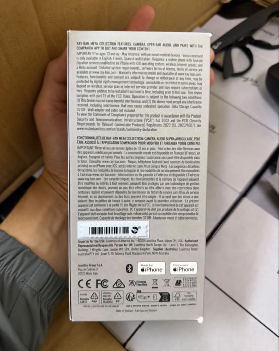 Ray ban meta gen2 умные очки