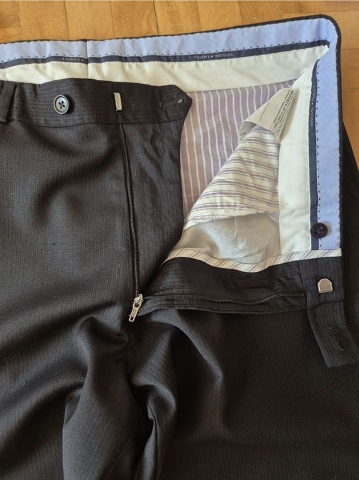 Pantaloni premium Tommy Hilfiger, Tailored, Lână Vergină, Bărbați - 52