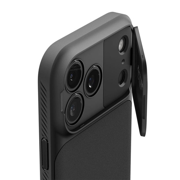 Spigen Optik Armor MagSafe Калъф за iPhone 17 Pro Max – Black