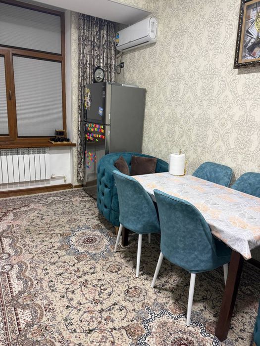 Паркентский Новостройка ЖК Tulpor 3 комнатная 1 этаж, 79м2. С ремонтом