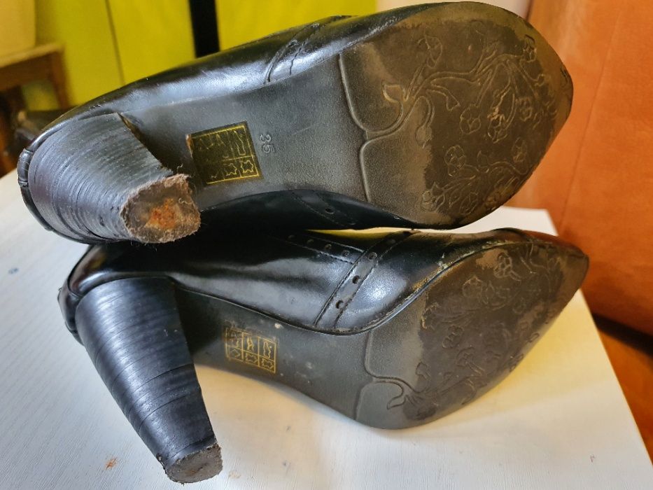 Cizme din piele mar. 35/36