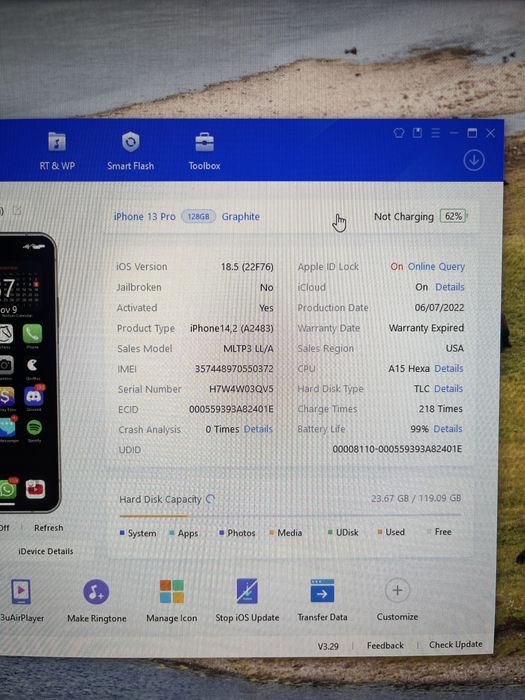 Iphone 13 Pro | 128gb 98%