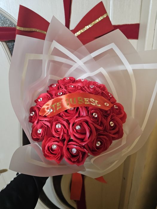 Buchete flori de sapun