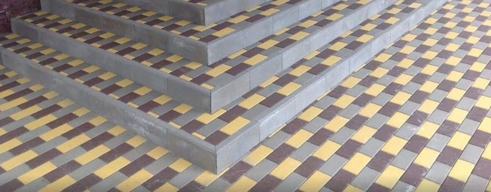 Укладка брусчатки