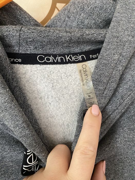 Calvin klein худи укореченный м
